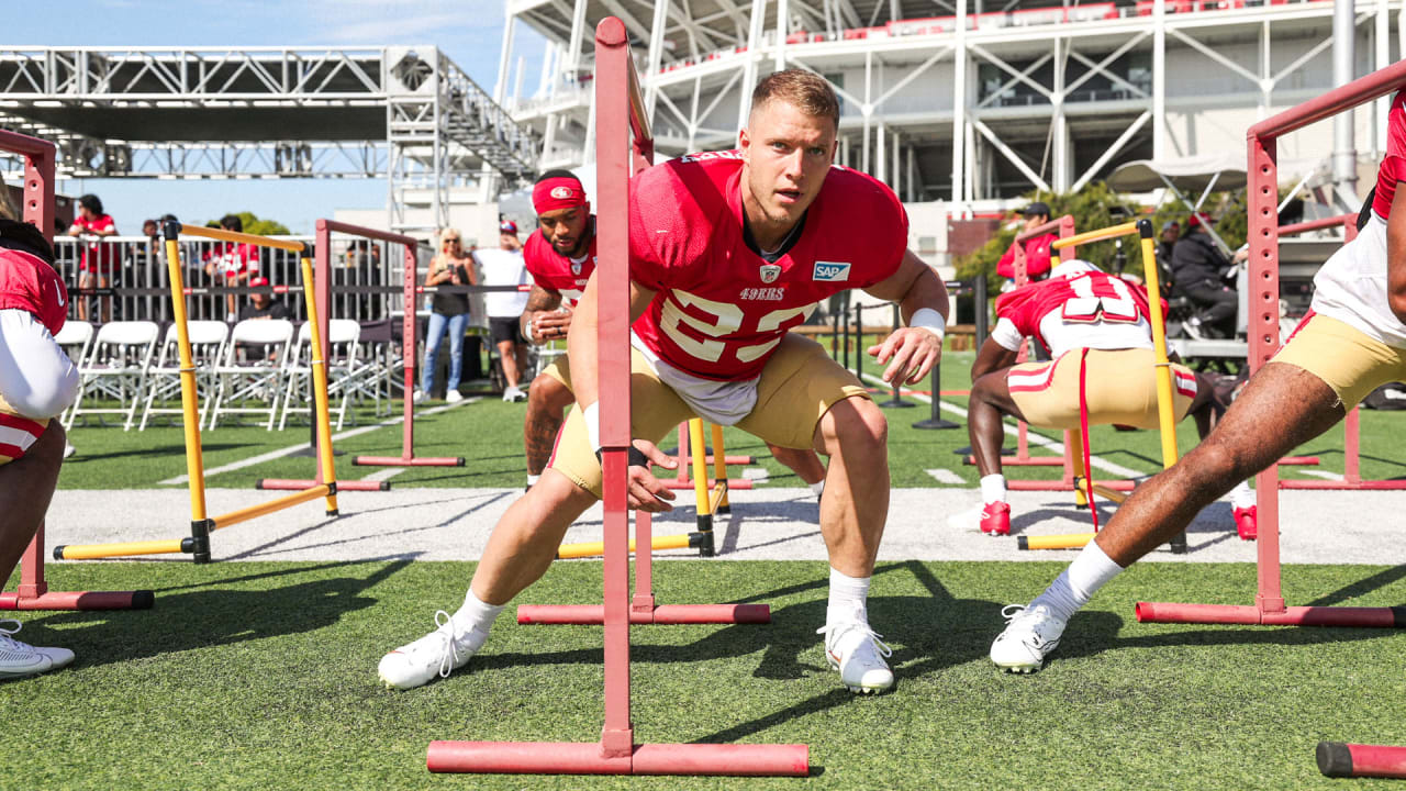 Christian McCaffrey Praises 49ers O Line They Always Play Hard