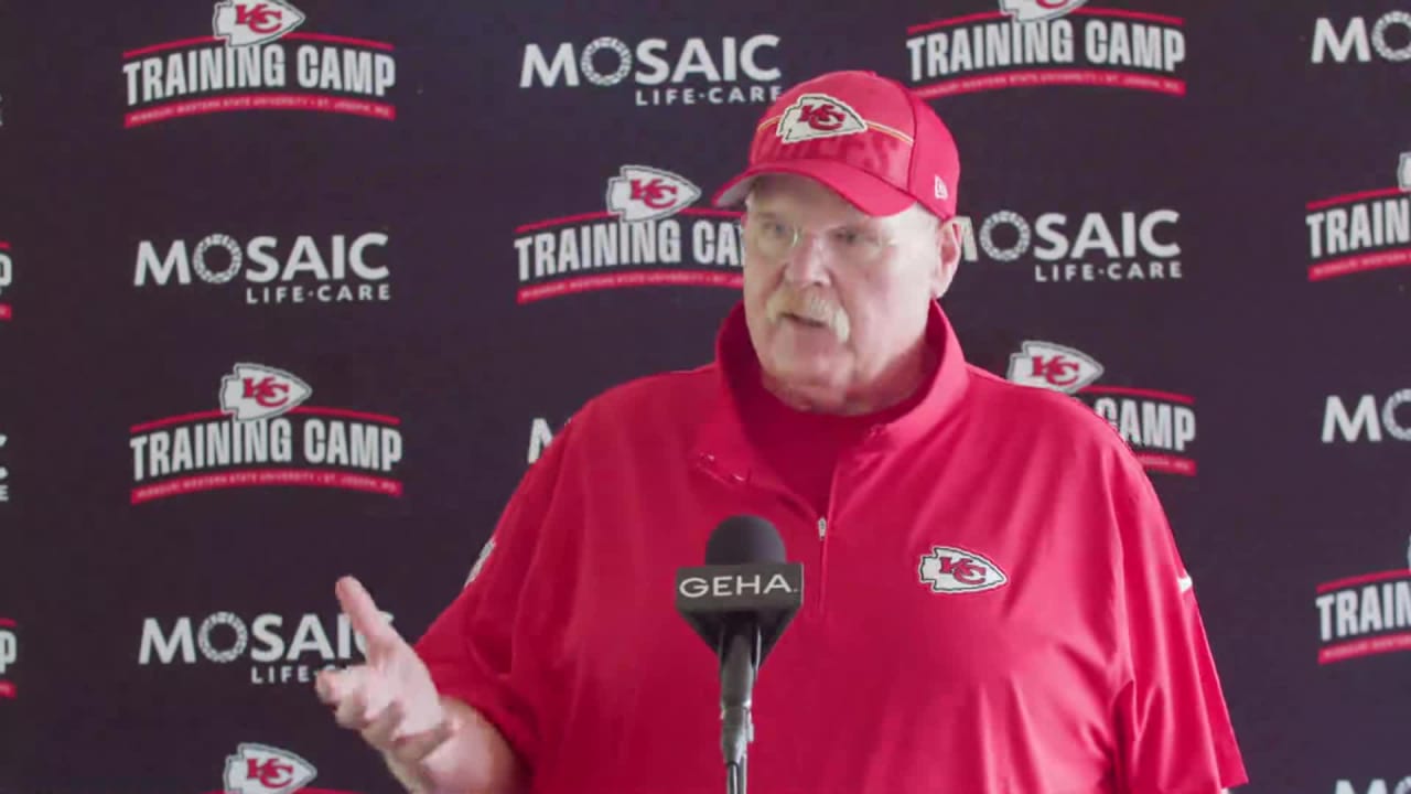 Andy Reid The Guys Kept The Intensity Level Up Press Conference 8 4