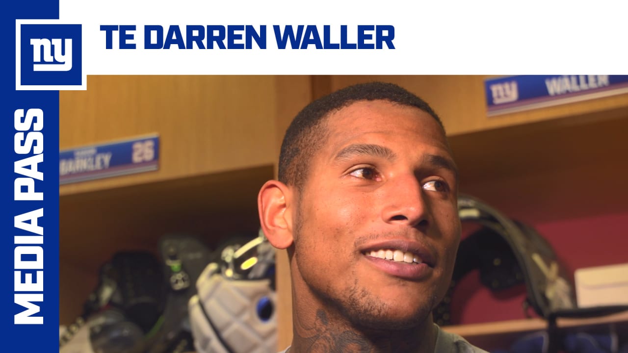 Te Darren Waller Ready For His Giants Debut