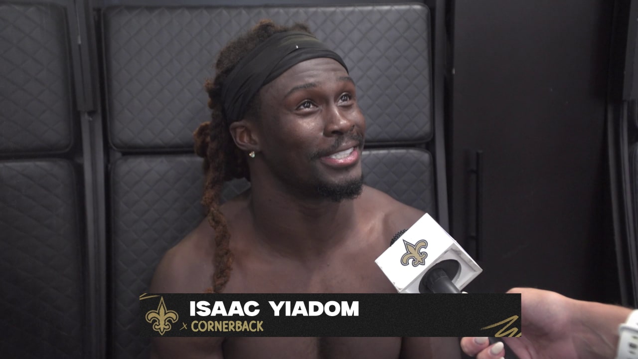 NFL Roster Cuts Saints CB Isaac Yiadom On Making 53 Man Roster