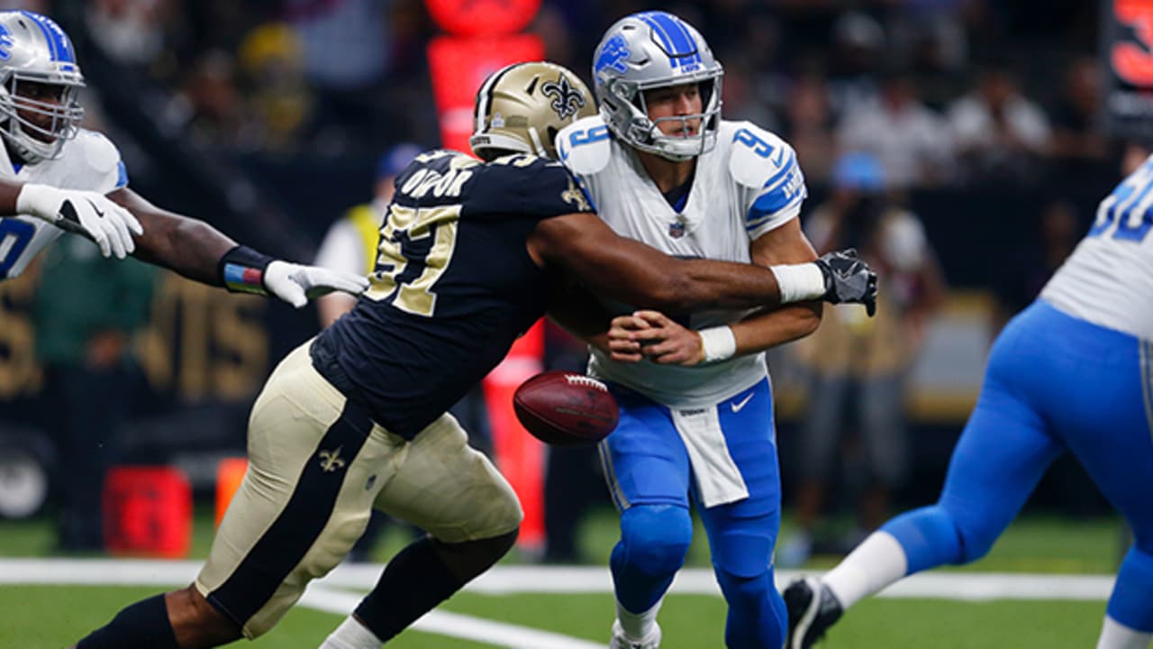 Halftime Update New Orleans Saints Detroit Lions