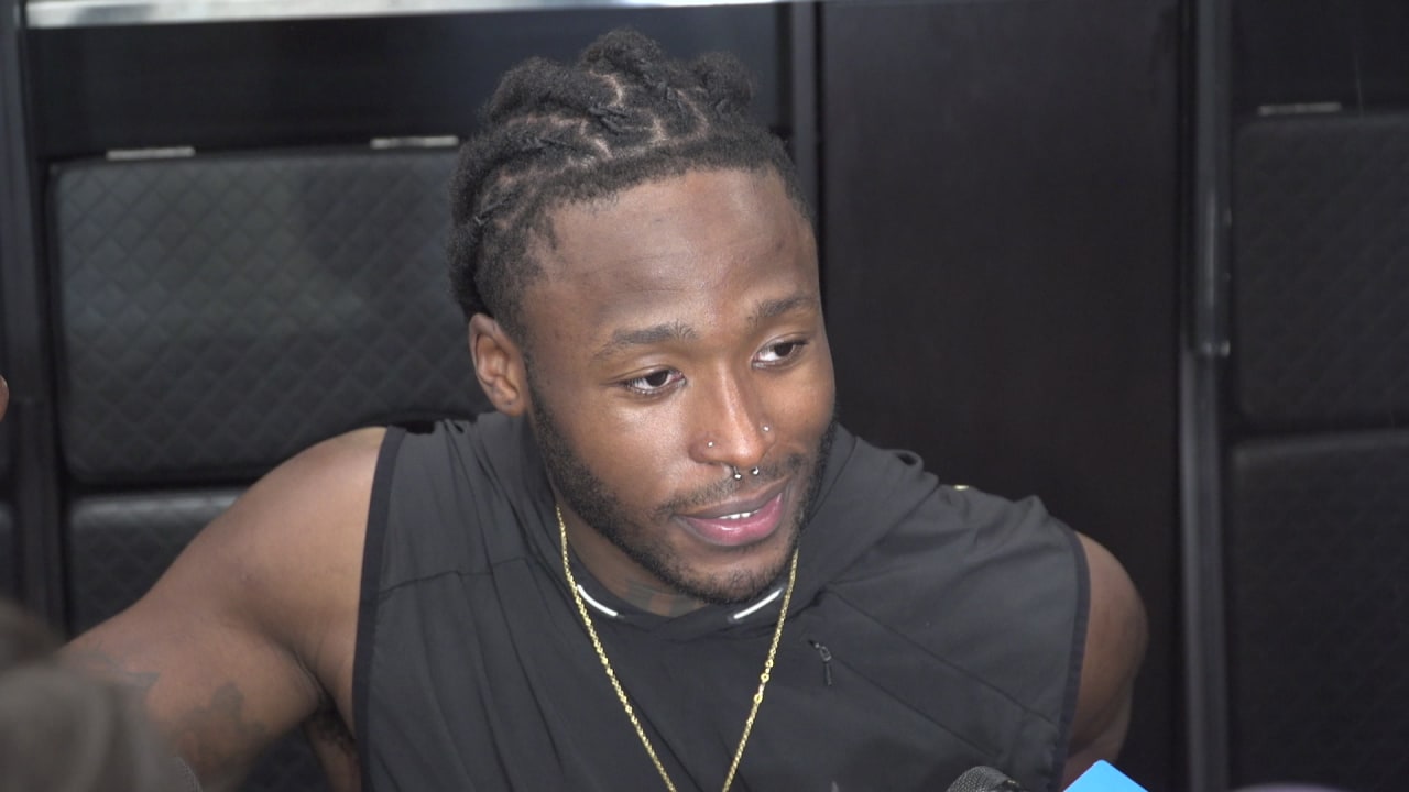 New Orleans Saints Running Back Alvin Kamara Talks Quarterback Andy