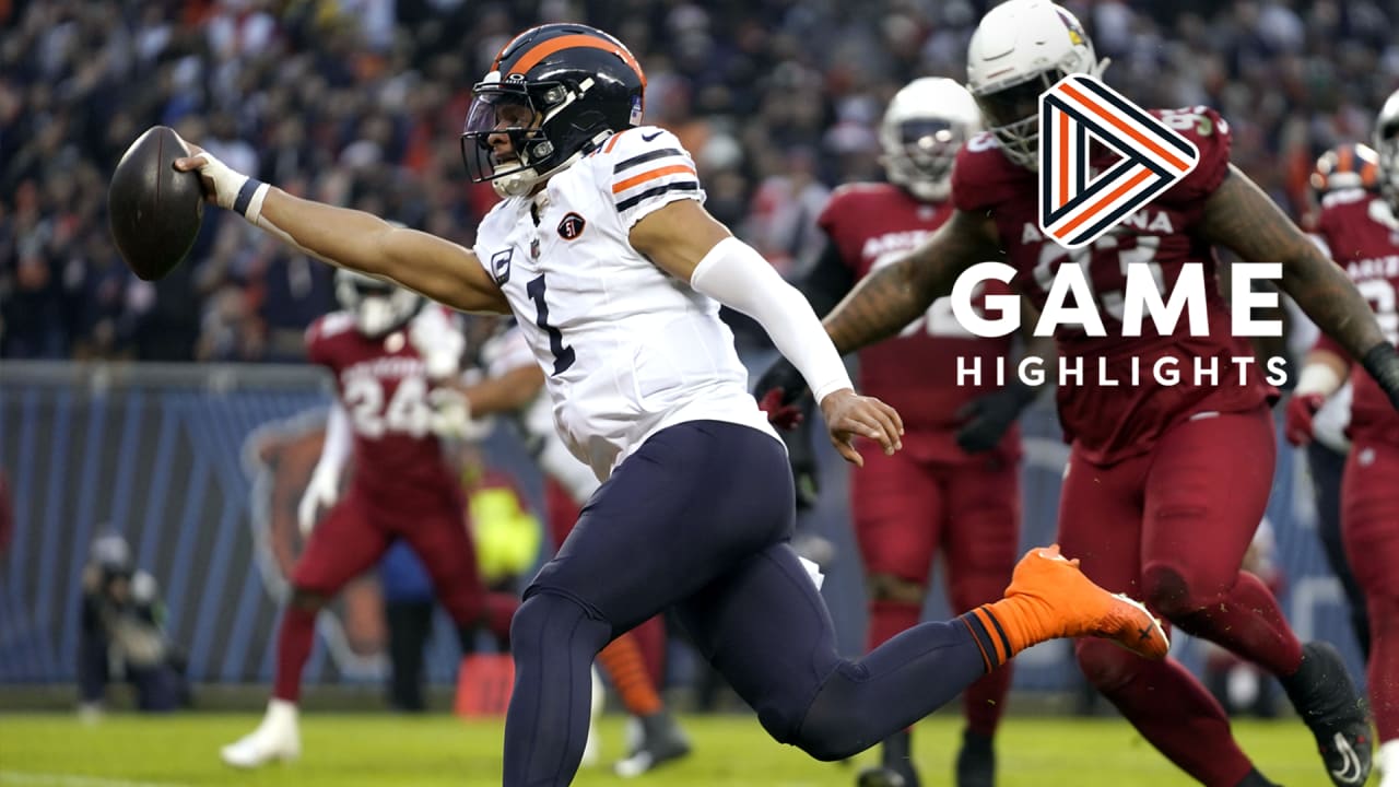 GAME HIGHLIGHTS Bears Week 16 Win Over Cardinals