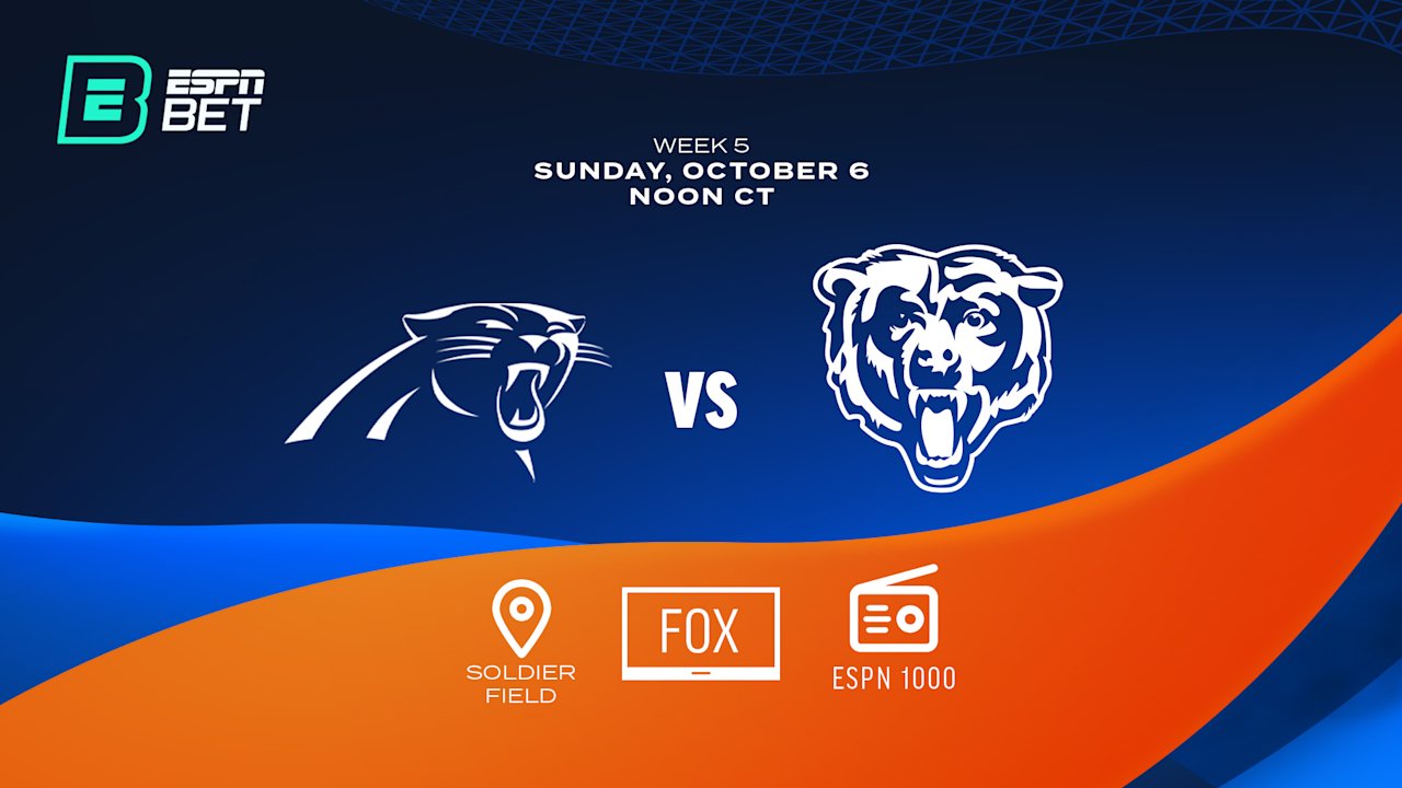 Chicago Bears Vs Carolina Panthers Week How To Watch On Tv