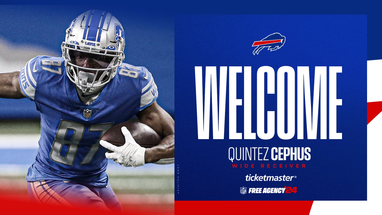 Bill Sign WR Quintez Cephus To One Year Deal BVM Sports