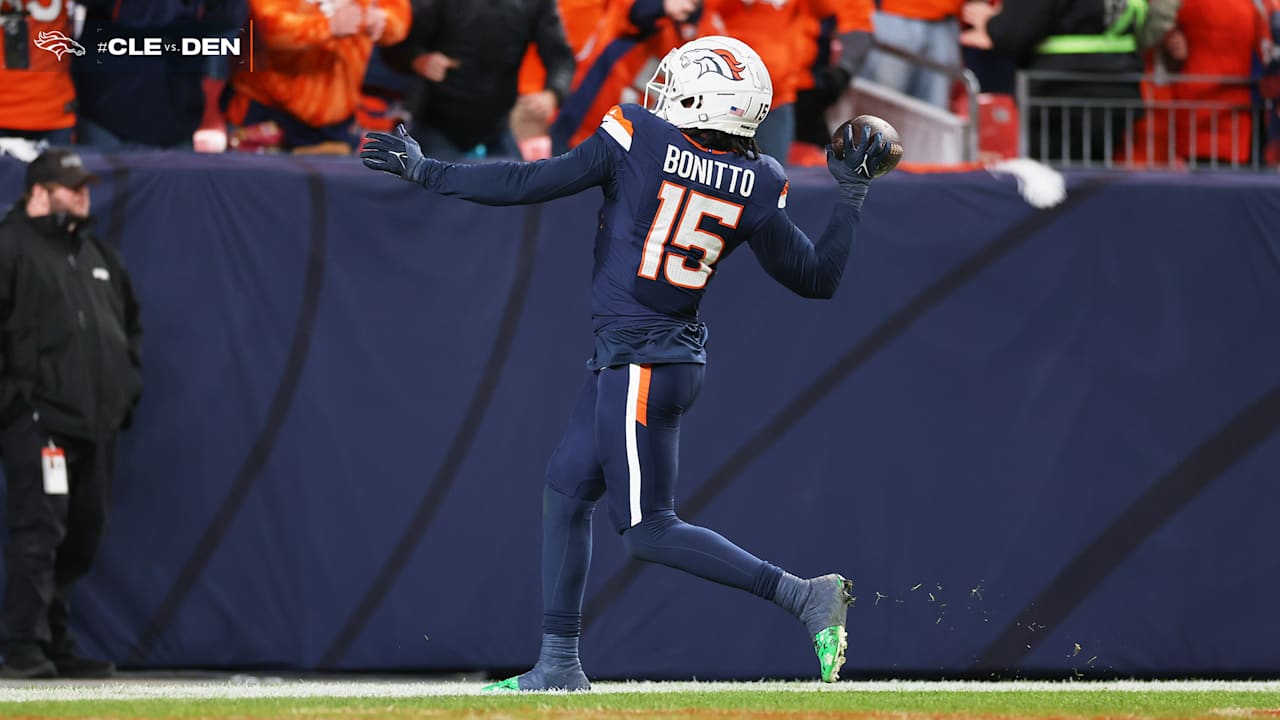 WATCH OLB Nik Bonitto Breaks Down 71 Yard Pick Six Vs Browns