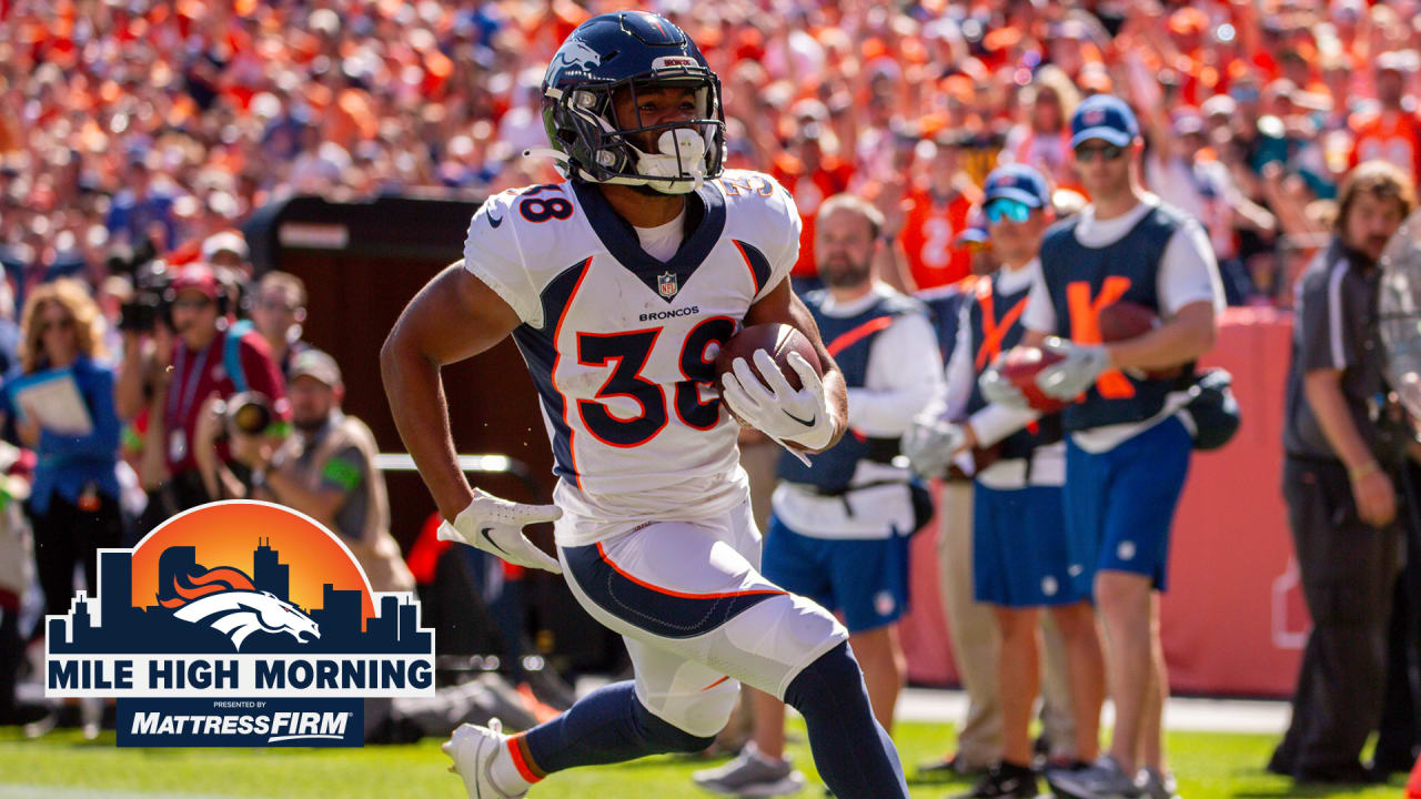 Mile High Morning RB Jaleel McLaughlin Shares Deeper Meaning Behind