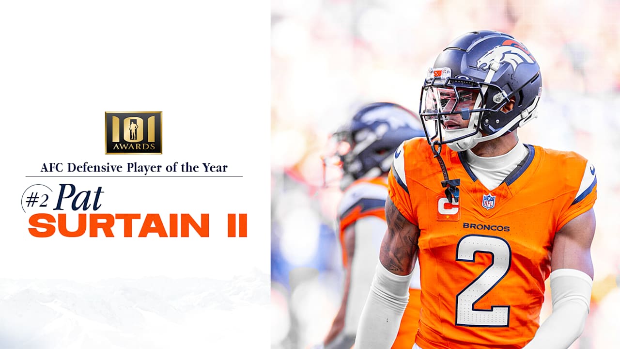 Cb Pat Surtain Ii Named Awards Afc Defensive Player Of The Year