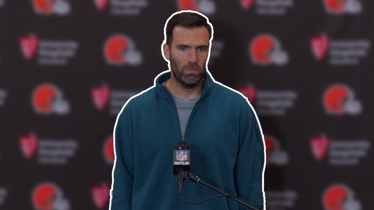 Joe Flacco Postgame Press Conference Vs Rams Cleveland Browns