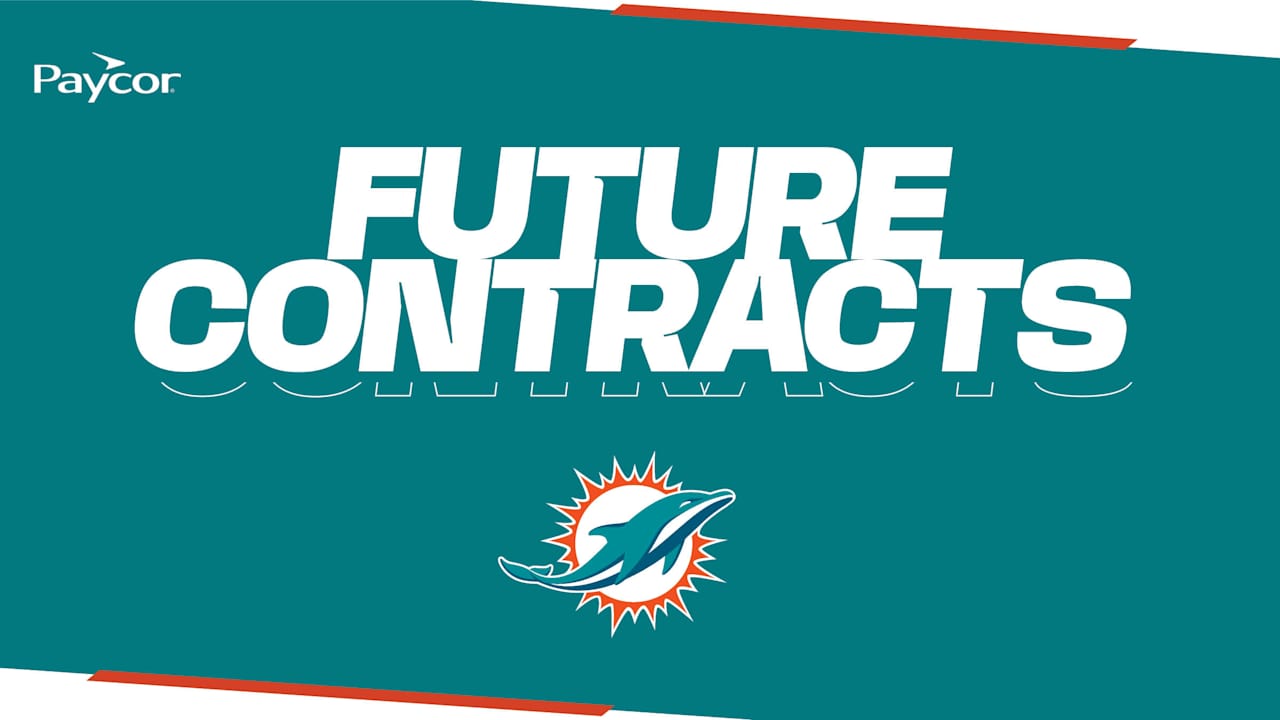 Miami Dolphins Sign Players To Futures Contracts