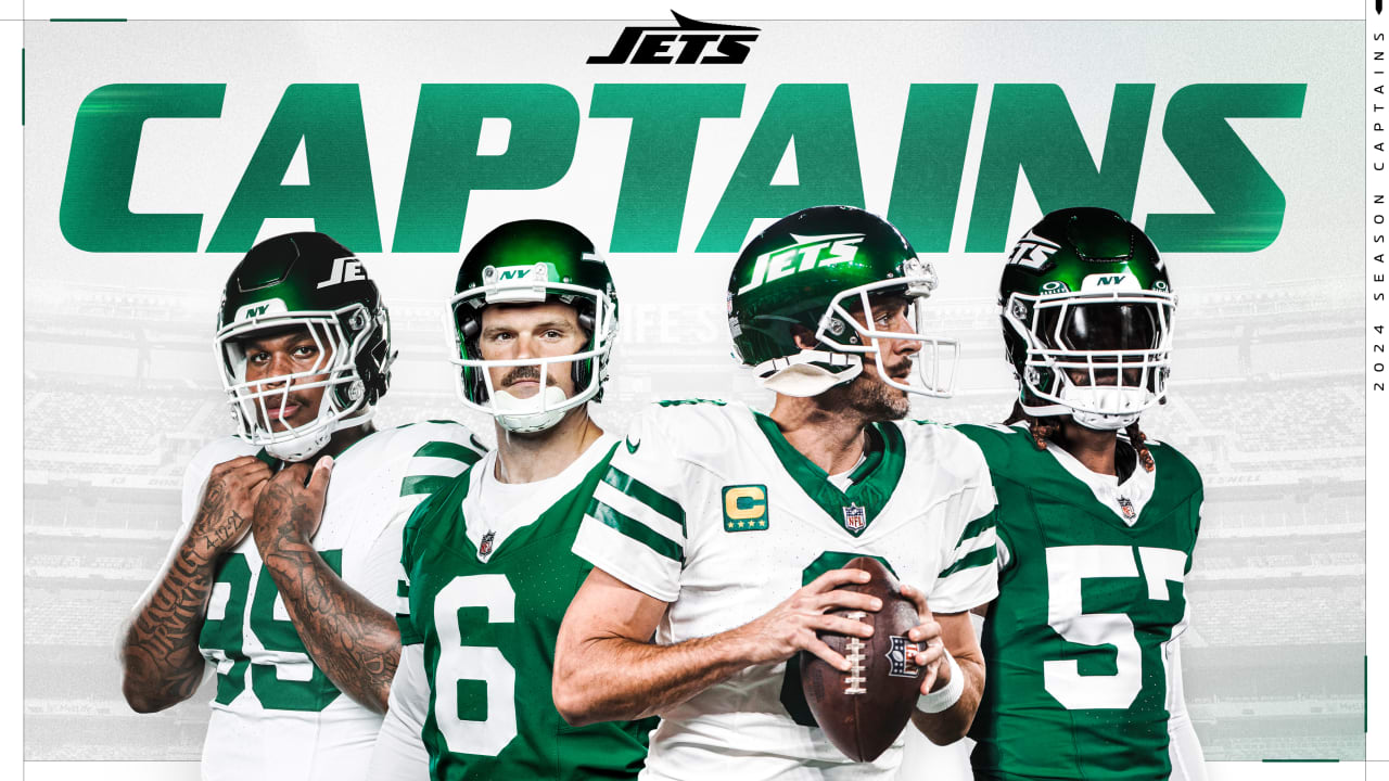 New York Jets Captains Aaron Rodgers C J Mosley Quinnen