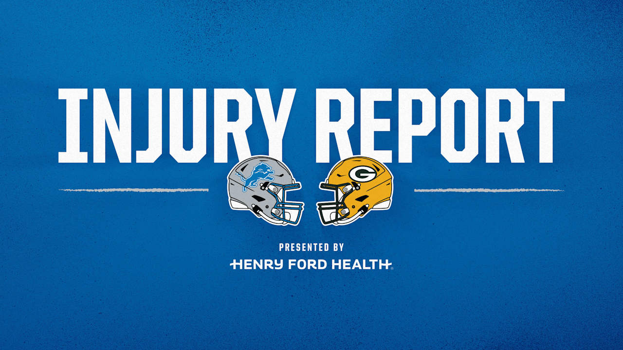 Green Bay Packers Vs Detroit Lions Week 14 Injury Report And Game