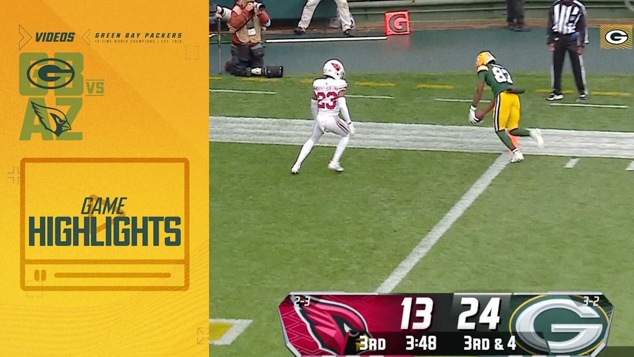 Another Td For Romeo Doubs Packers Vs Cardinals