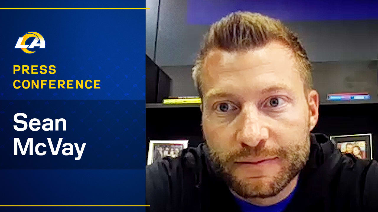 Los Angeles Rams Press Conference Sean McVay Gives Injury Updates