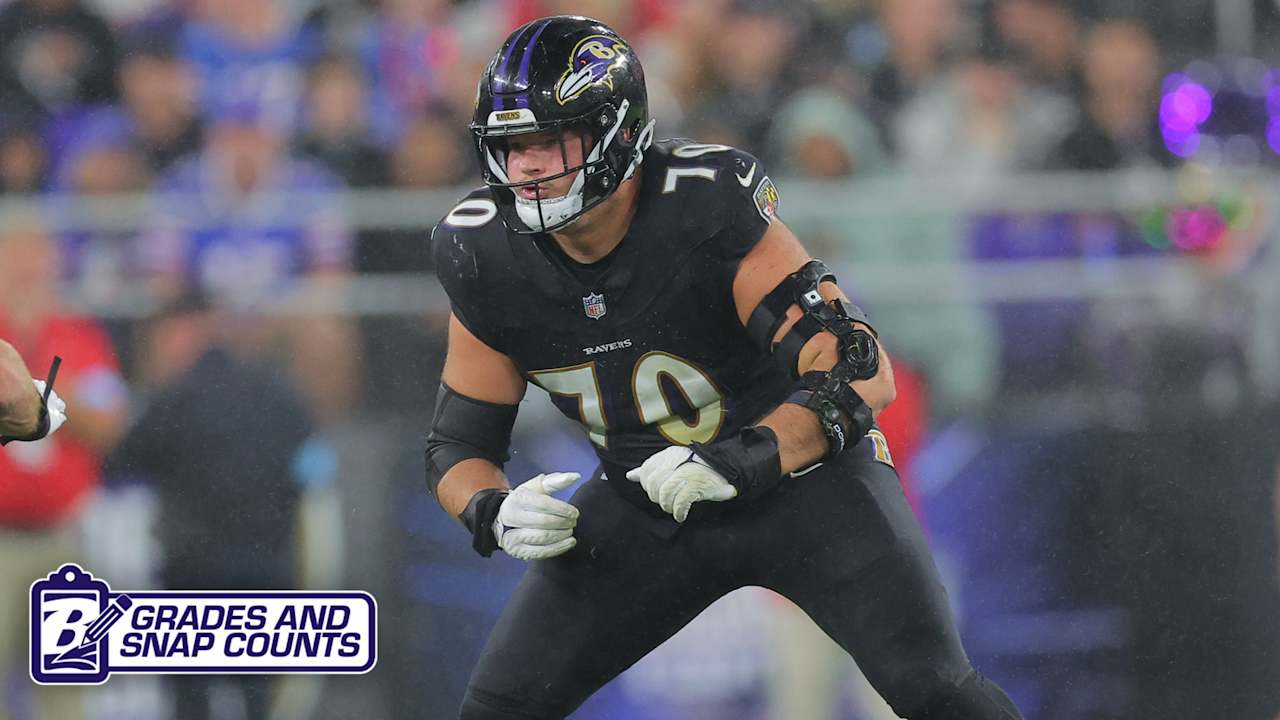 Ravens Grades Snap Counts Vs Bills Week