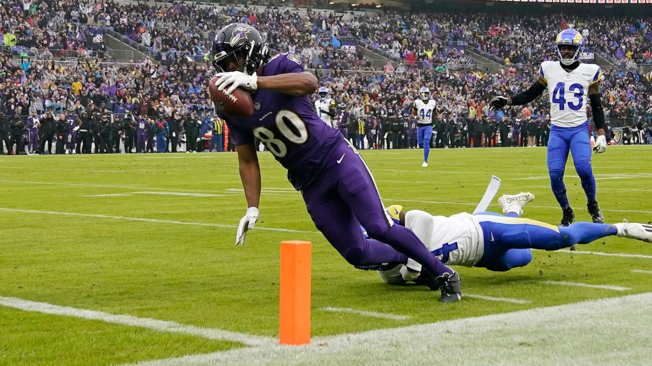 Top Plays Ravens Best Plays In Win Vs Rams Highlights Week 14