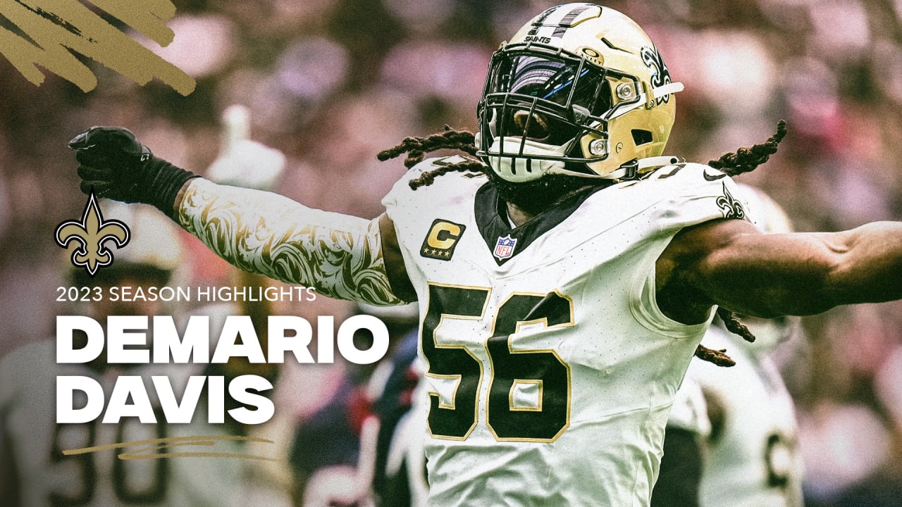 Highlights Watch Saints LB Demario Davis Top Plays Of 2023