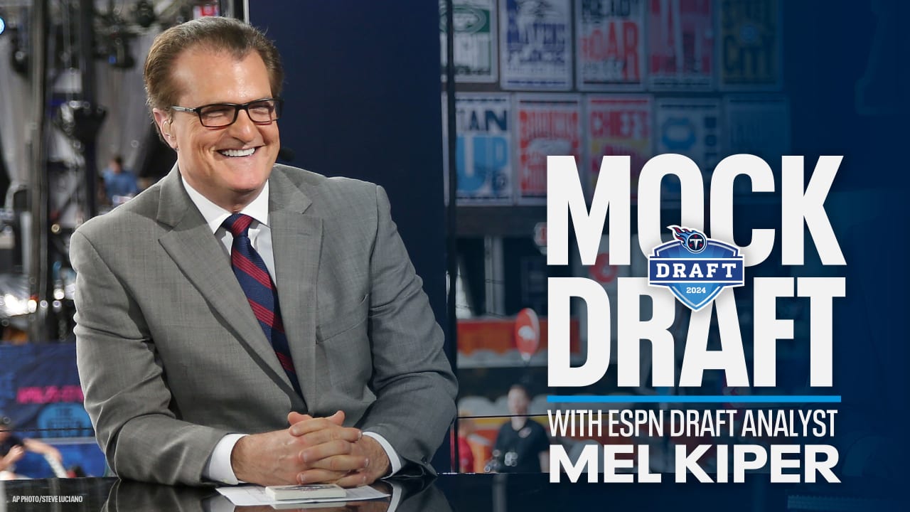 In Latest Mock Draft Espn S Mel Kiper Jr Sticking To His Guns With