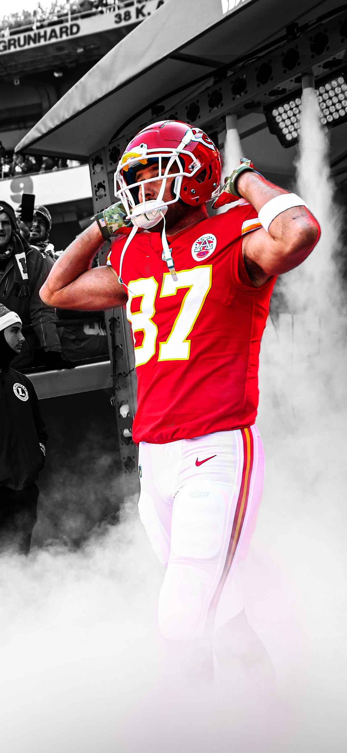 Kansas City Chiefs iPhone X/11/Android Wallpaper, Splash th…