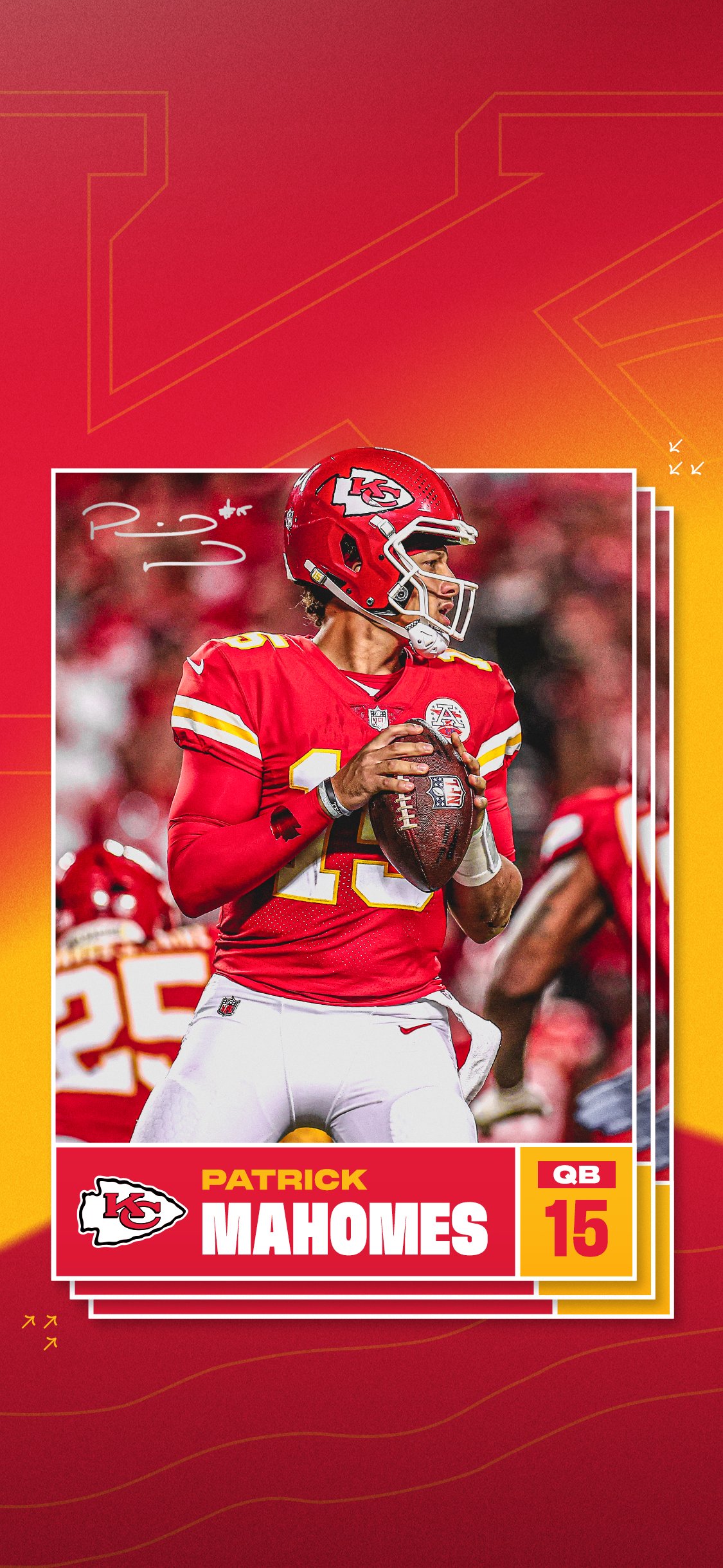 Download NFL Patrick Mahomes ll Wallpaper