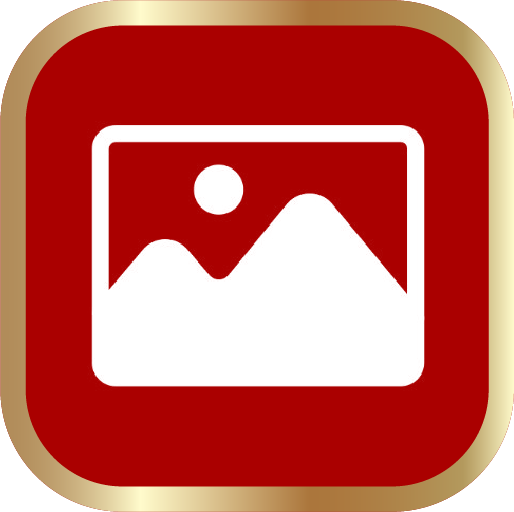 Icons-White-RedwGoldOutline-Photos