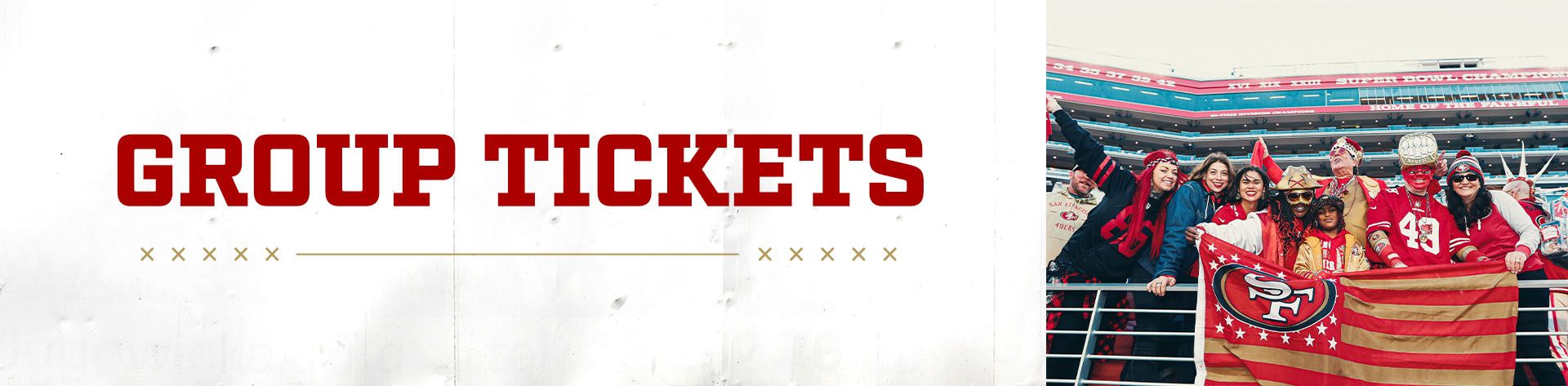 san francisco 49ers group tickets
