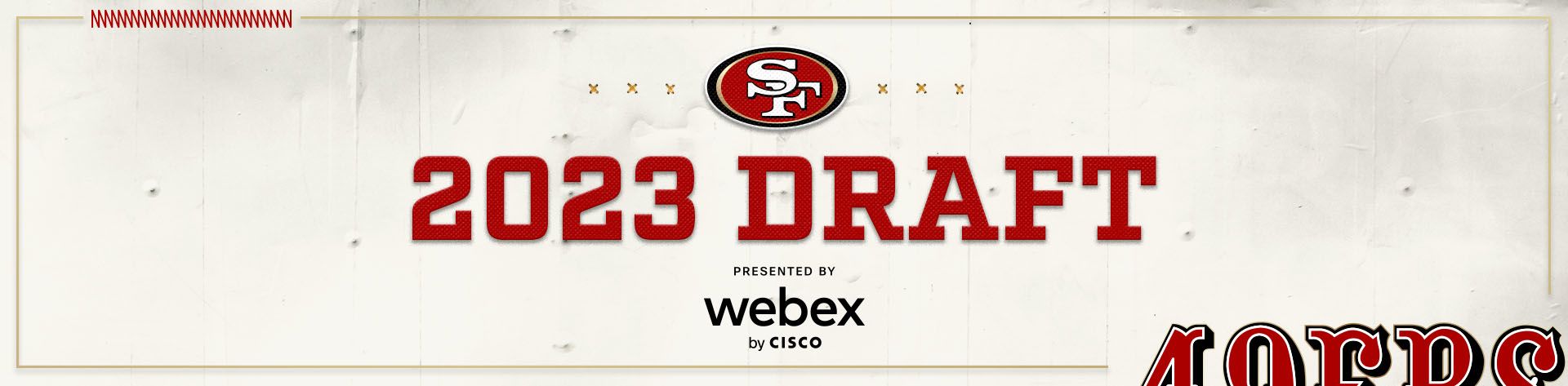 San Francisco 49ers - Visit 49ers.com/draft for complete coverage and join  the conversation using #49ersDraft