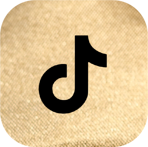 Icons-Black-GoldTexture-TikTok