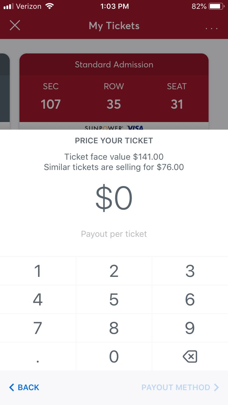 San Francisco 49ers ticket prices drop on resale market