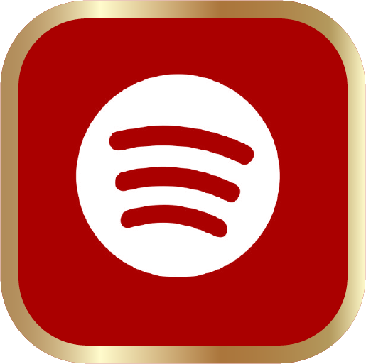 Icons-White-RedwGoldOutline-Spotify