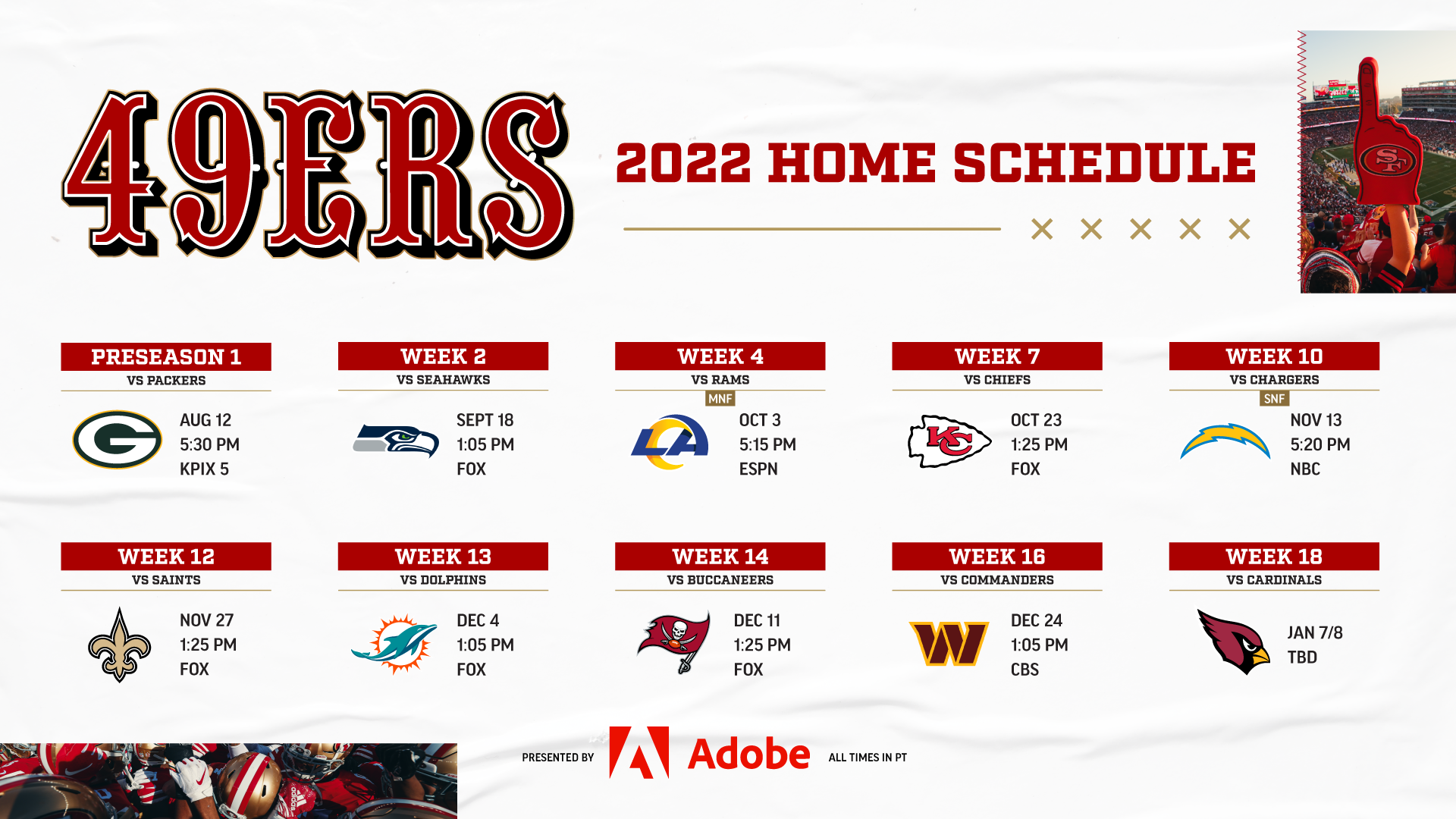 San Francisco 49ers ?Ticket Fees Are On Us Through, 51% OFF