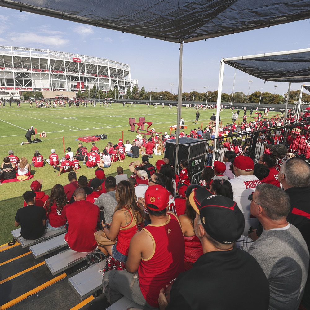 San Francisco 49ers - Catch the NFC West Champion #49ers in Playoff action  from a suite at Levi's Stadium! Suites include 20 tickets, 5 VIP parking  passes, and a $1000 food and