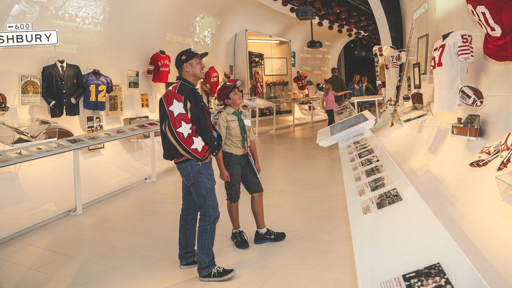 Complimentary 49ers Museum Access