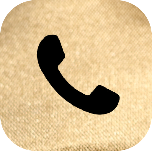 Icons-Black-GoldTexture-Phone