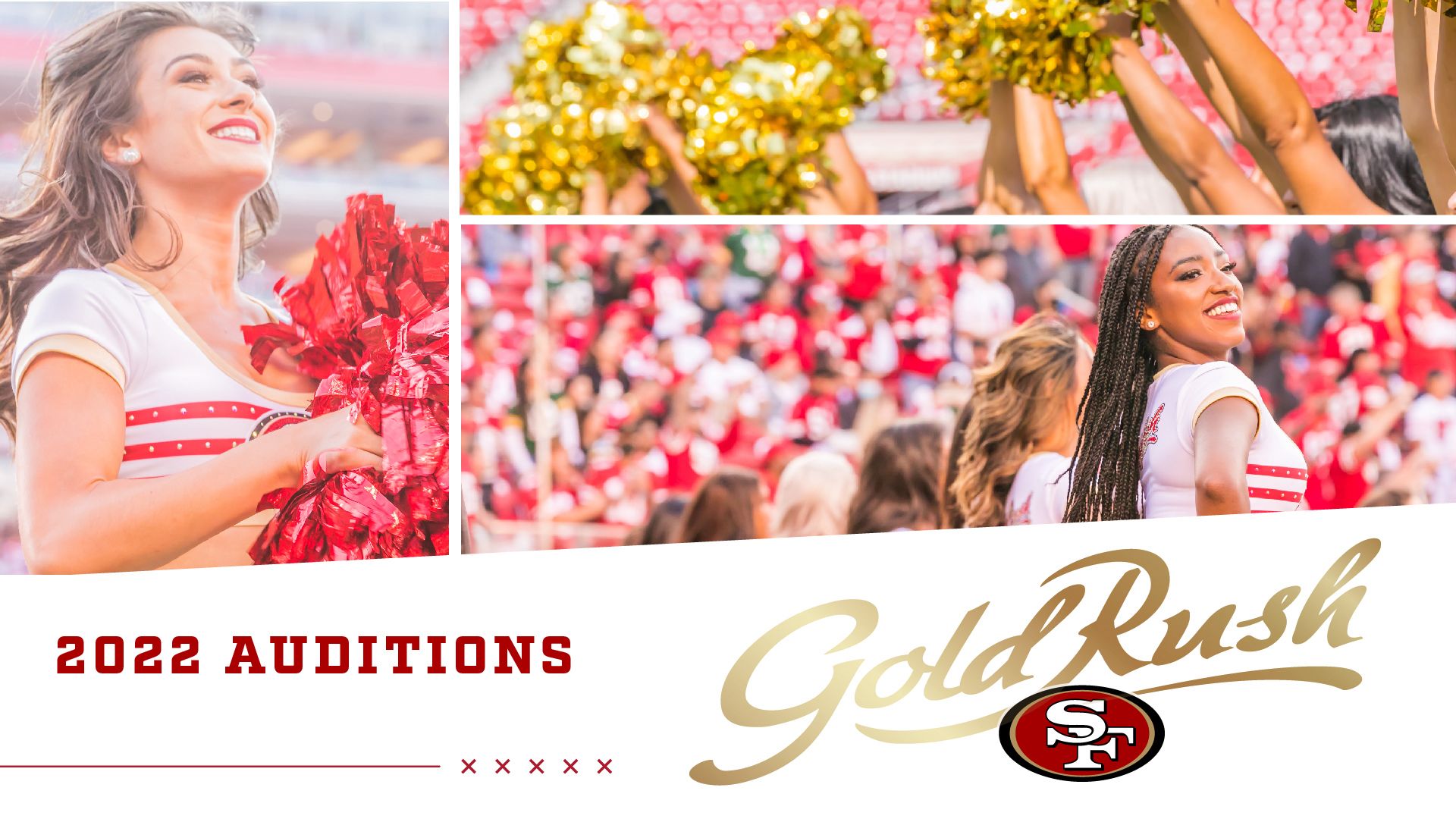 2022 NFL San Francisco 49ers Cheerleaders Audition Announcement