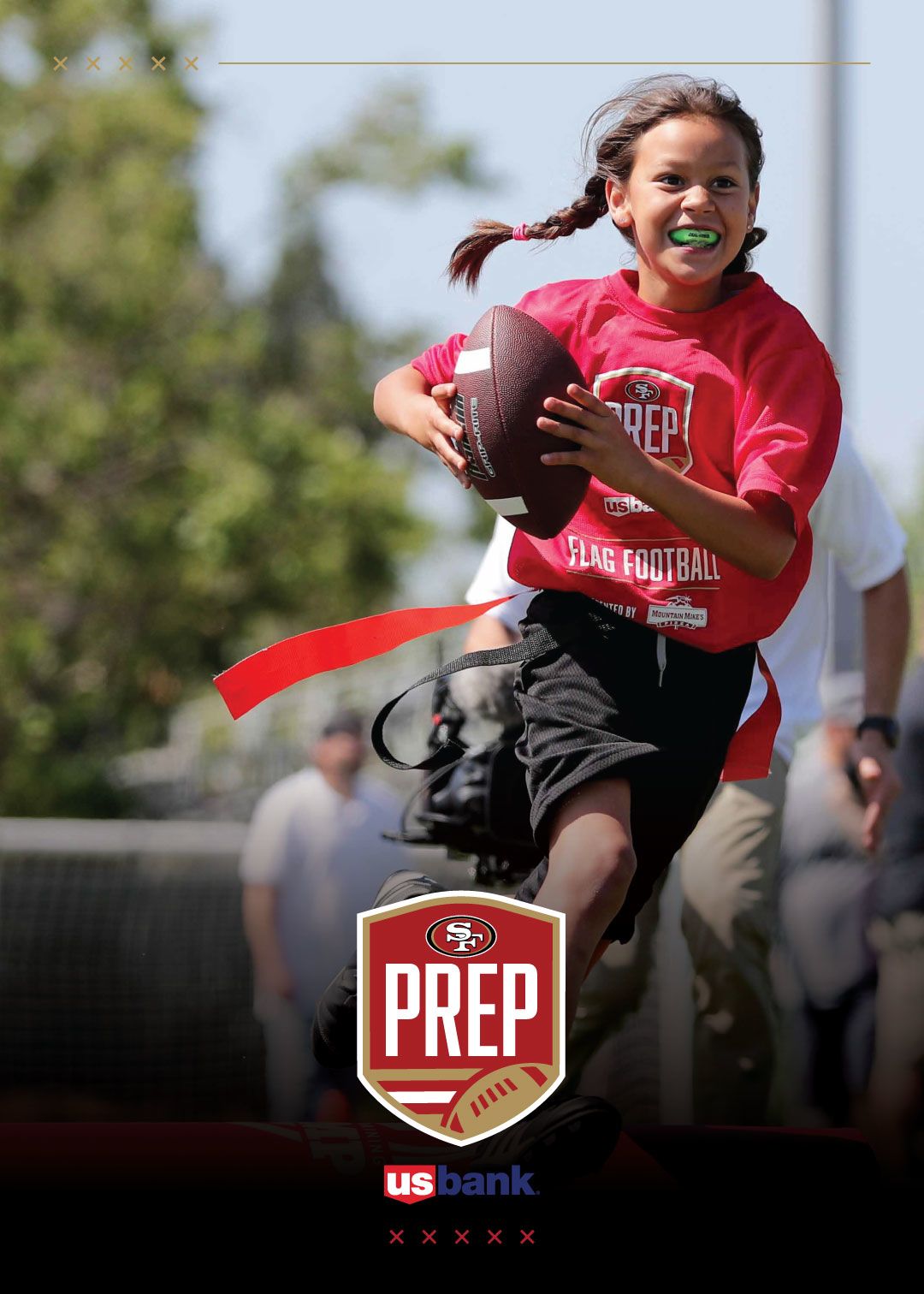 NFL San Francisco 49ers Foundation Team Issued “Educate + Empower