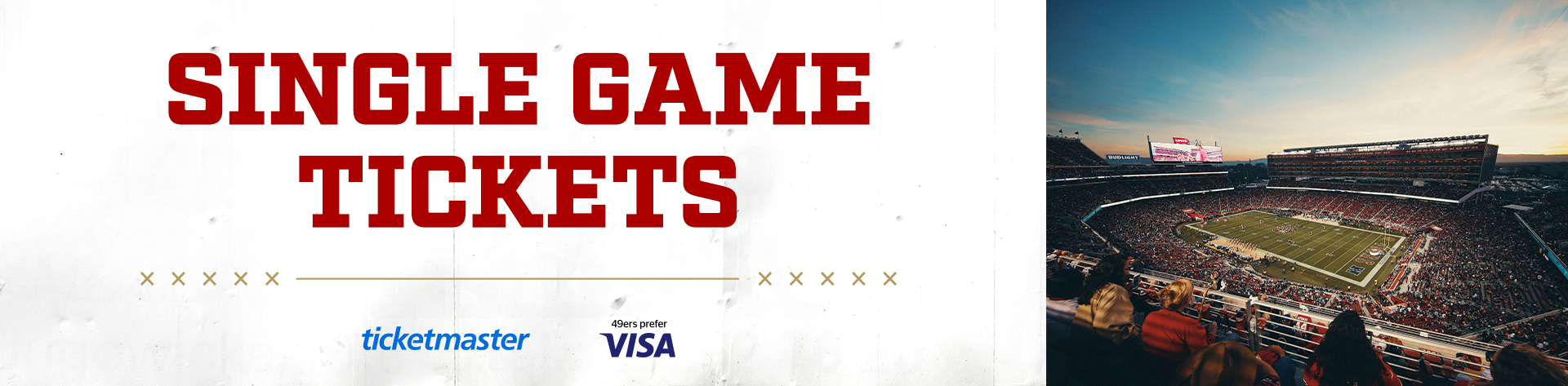49ers Tickets  San Francisco 49ers –