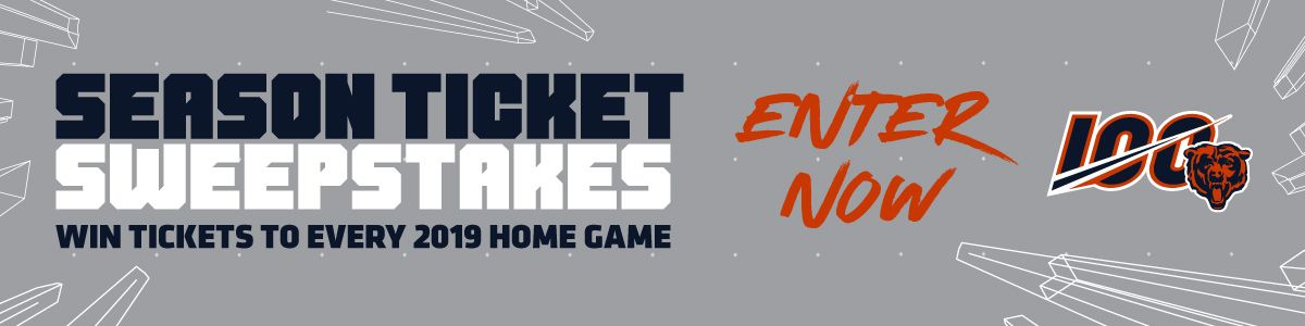 Bears100 Season Tickets Sweepstakes