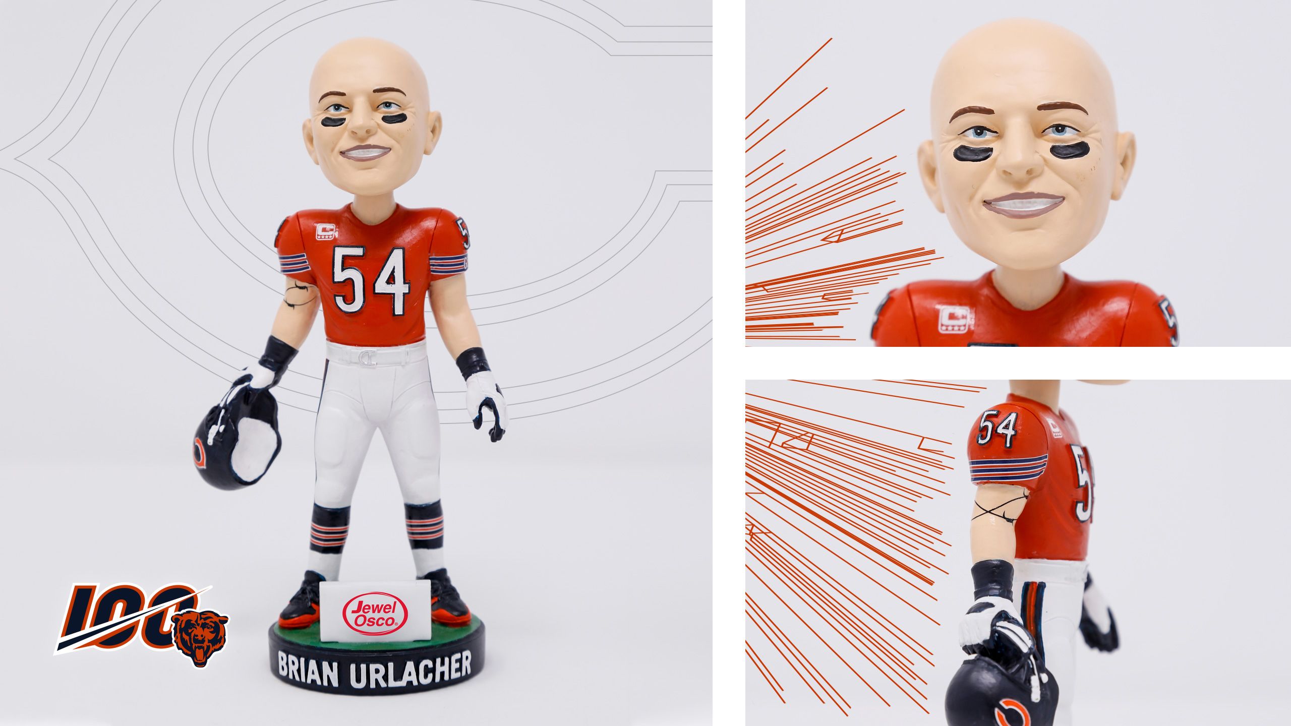 Bears Go Big On Bobbleheads For 100th Annivesary