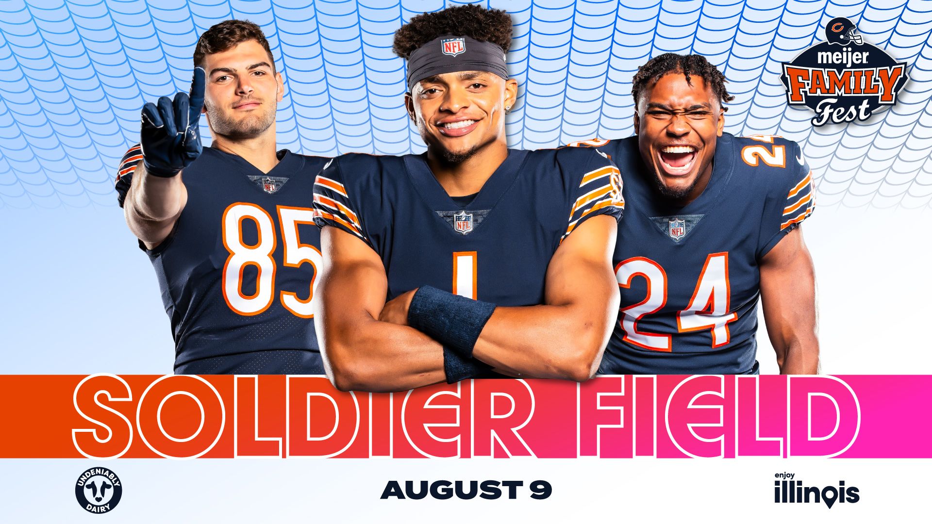 Watch a practice at Soldier Field