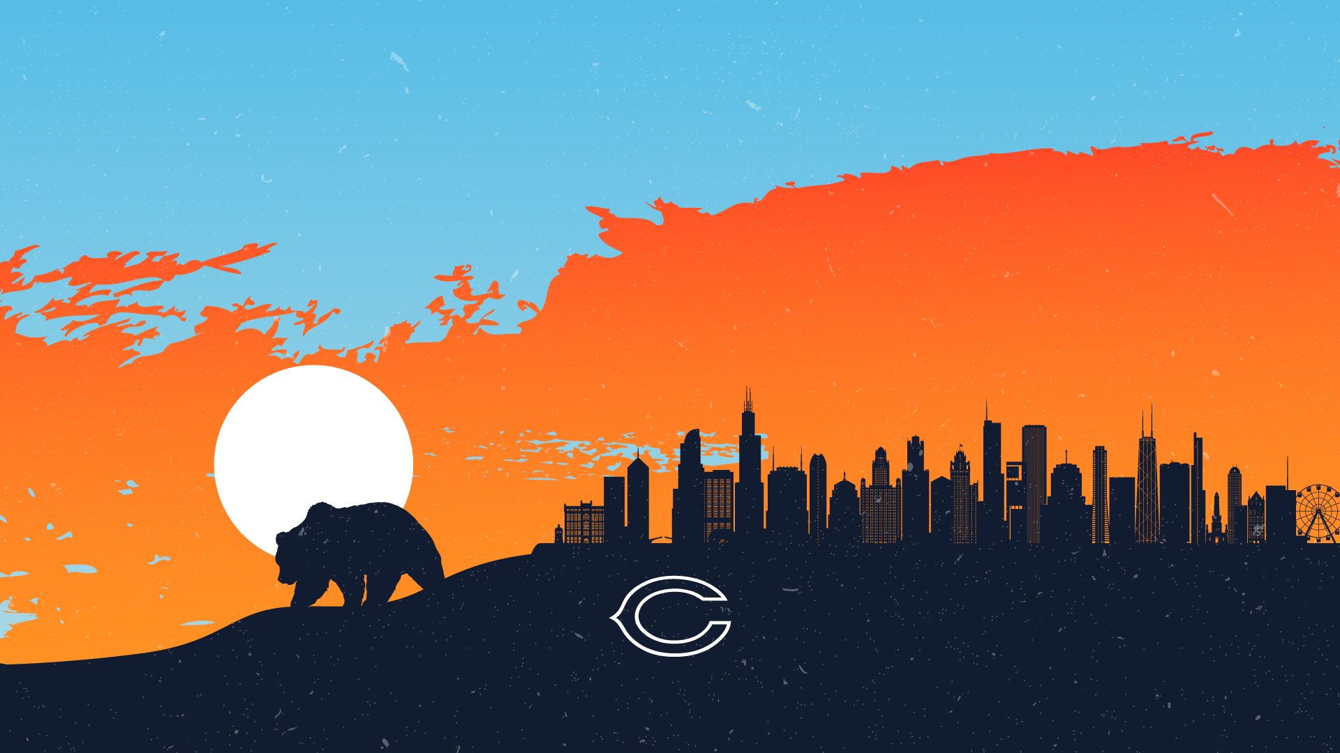 chicago bears background