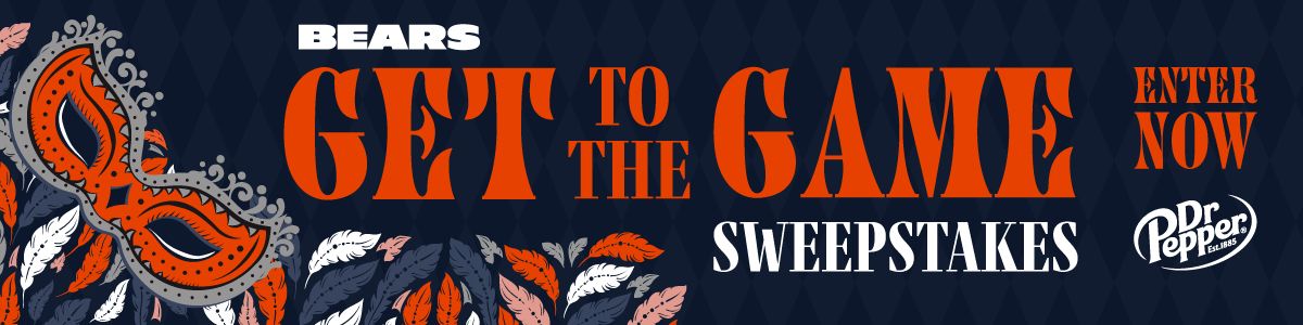 Get to the Game Sweepstakes  Chicago Bears Official Website