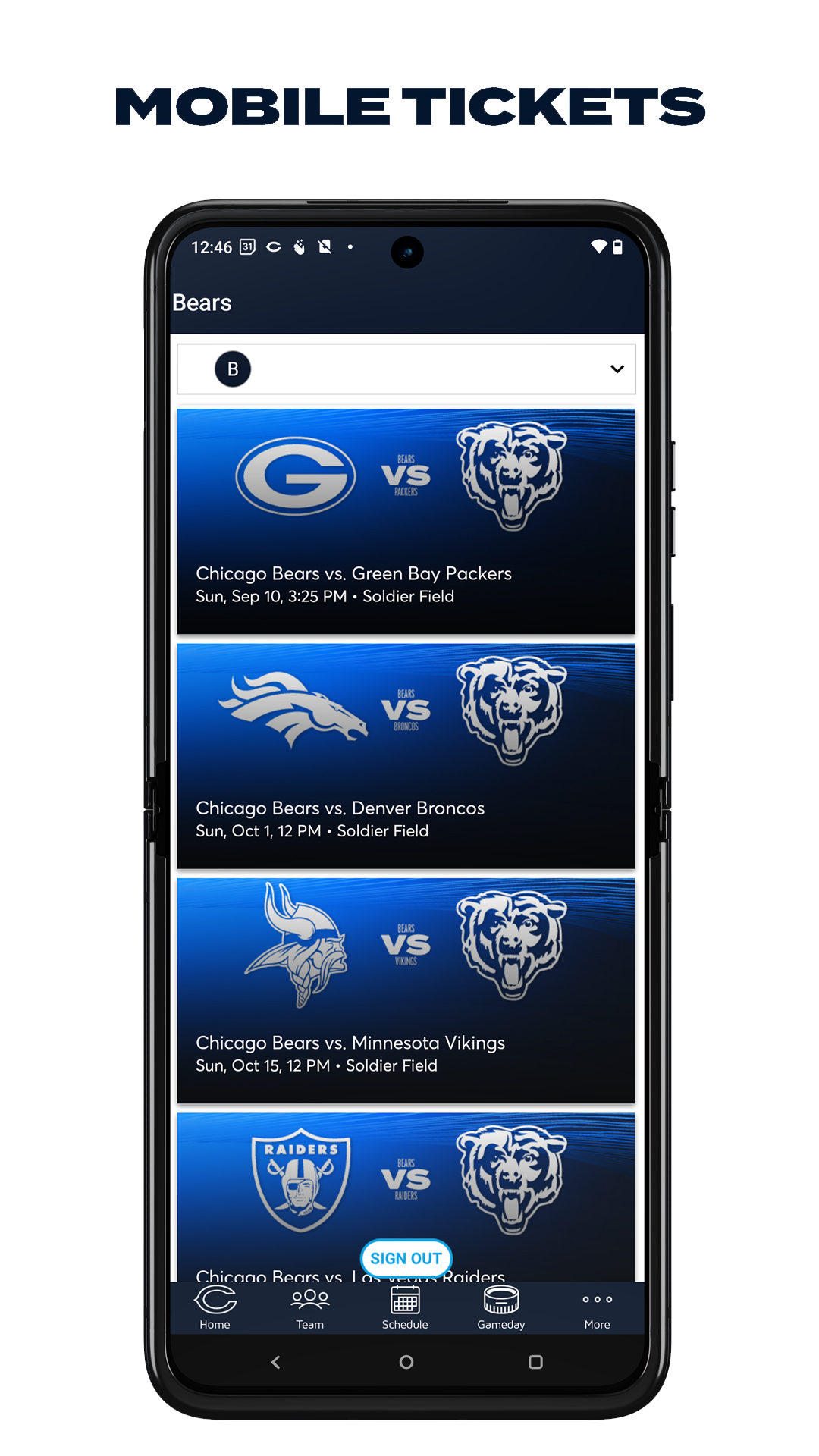 Chicago Bears Official App - Apps on Google Play