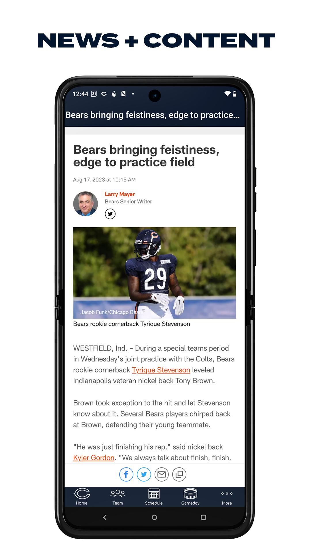 ChicagoBears The Official Website of the Chicago Bears
