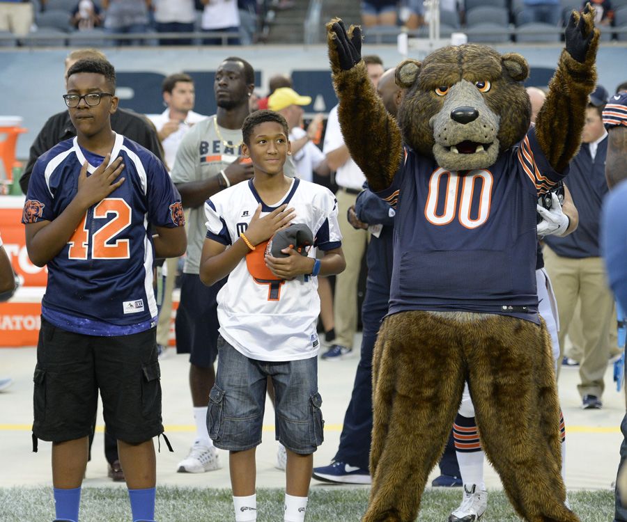 chicago bears youth football jersey