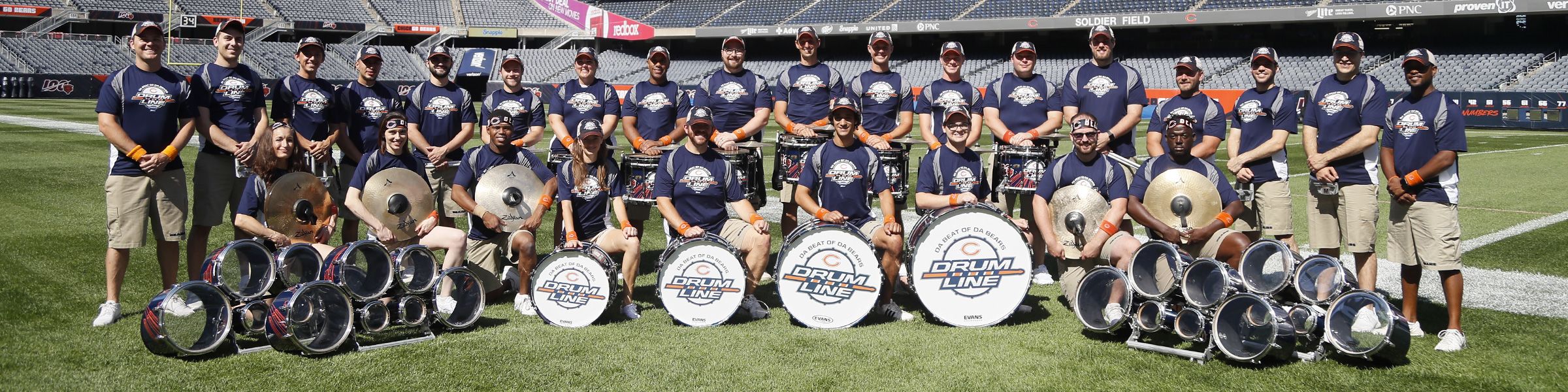 Drumline In Action Vs. Cardinals