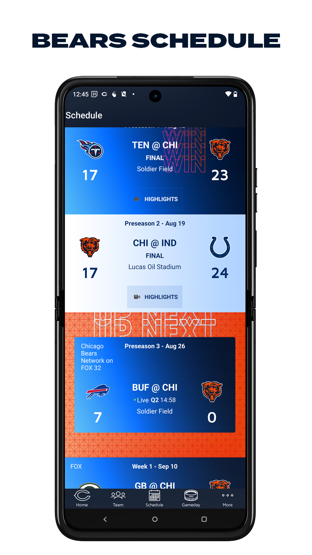 Chicago Bears Official App on the App Store