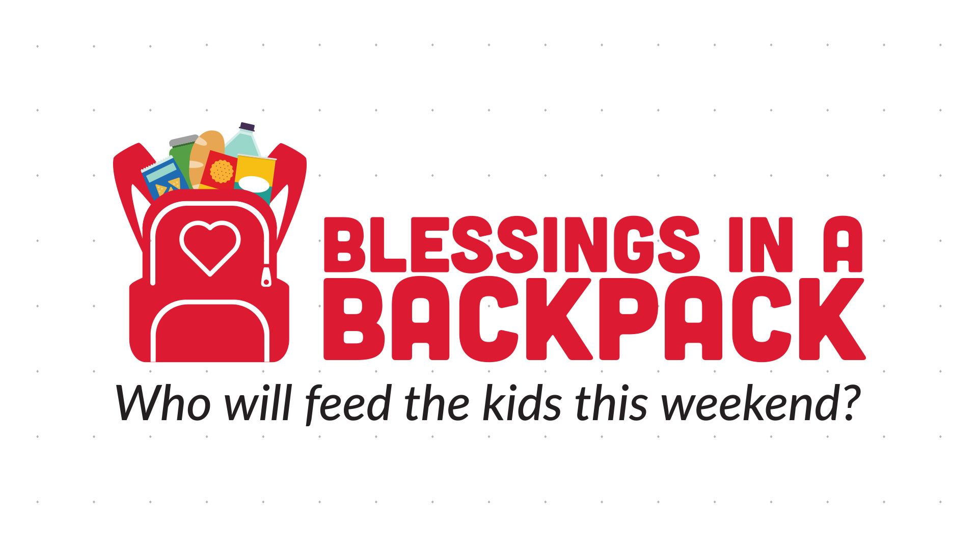 Blessings in a Backpack