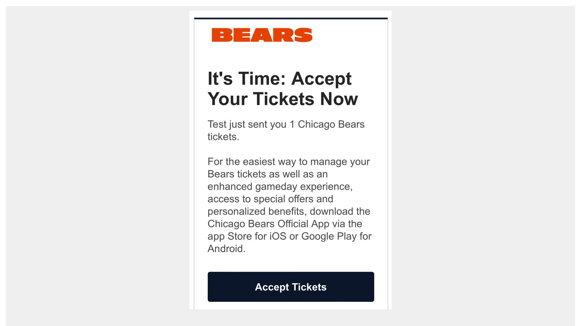 bears game tickets