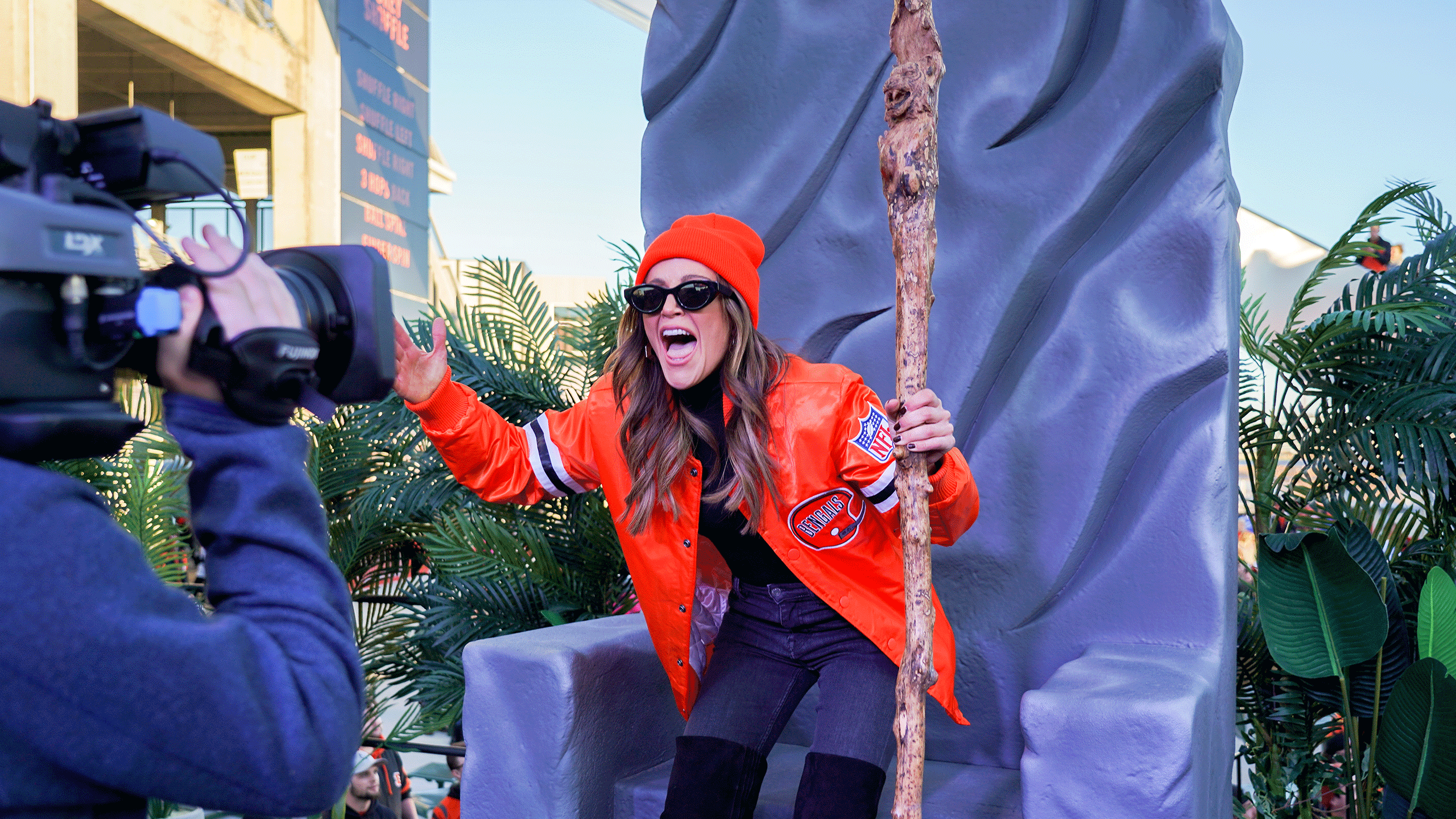 Sports Commentator Kay Adams